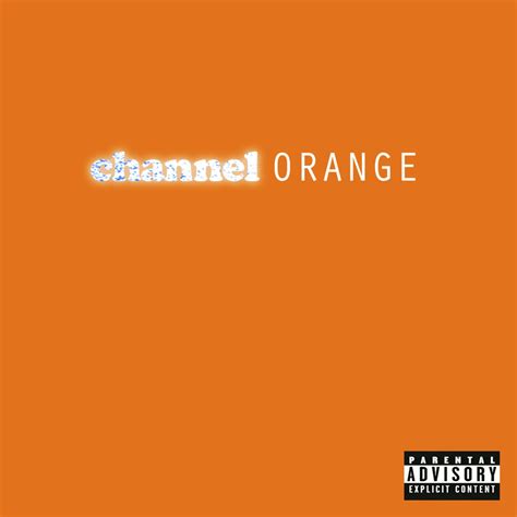 frank ocean channel orange.